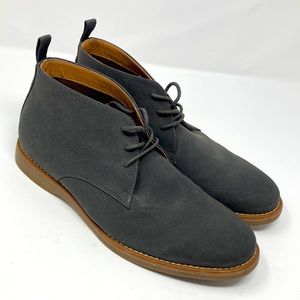 Goodfellow & Co Gray Chukka Leather Ankle Boots Mens 10.5